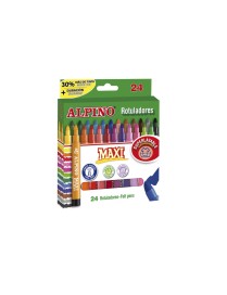 ROTULADOR ALPINO MAXI 24 UDS