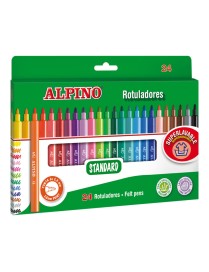 ROTULADOR ALPINO STANDAR 24 UDS
