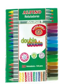 ROTULADOR DOUBLE DOUBLE 20+12 LAPICES DOBLE