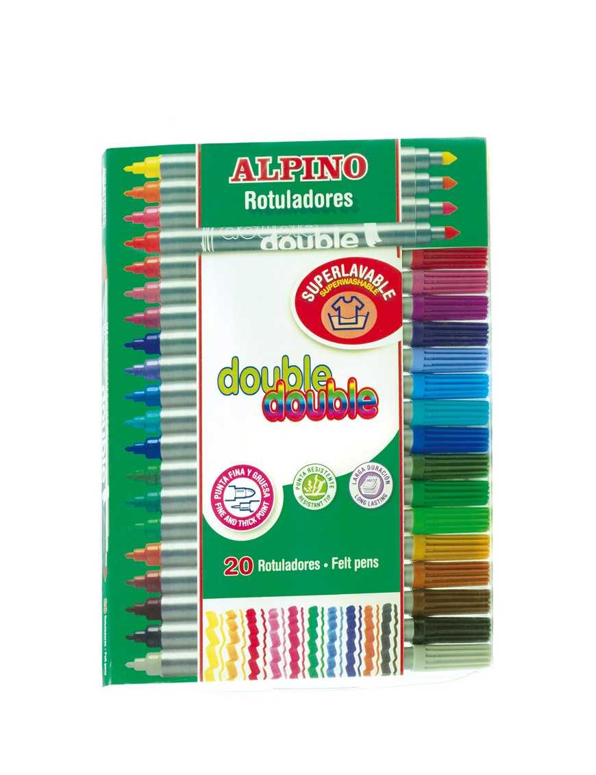 ROTULADOR DOUBLE DOUBLE 20+12 LAPICES DOBLE