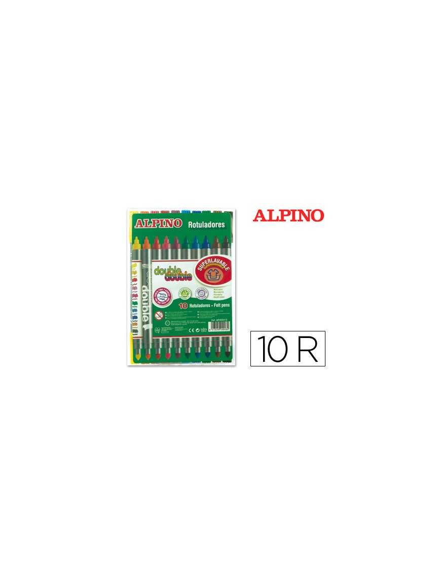 ROTULADOR ALPINO DOUBLE DOUBLE.12 UDS