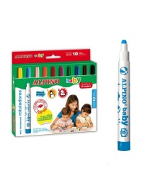 ROTULADOR ALPINO BABY 10 CLOCOLORES