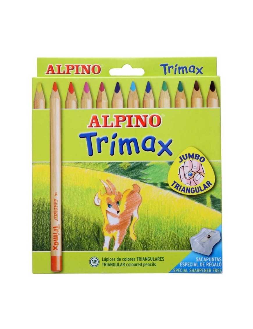 PINTURA ALPINO TRIMAX CAJA DE 12 COLORES.