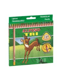 LAPICES ALPINO TRI C/24 U