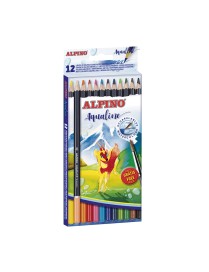 LAPICES COLOR ALPINO AQUALINE 12 UDS