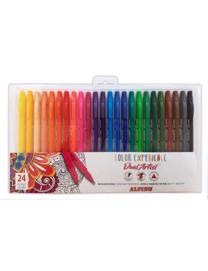 ROTULADOR ALPINO DUAL ARTIST 24 UNIDADES