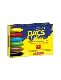 PINTURA CERA DACS 6 COLORES