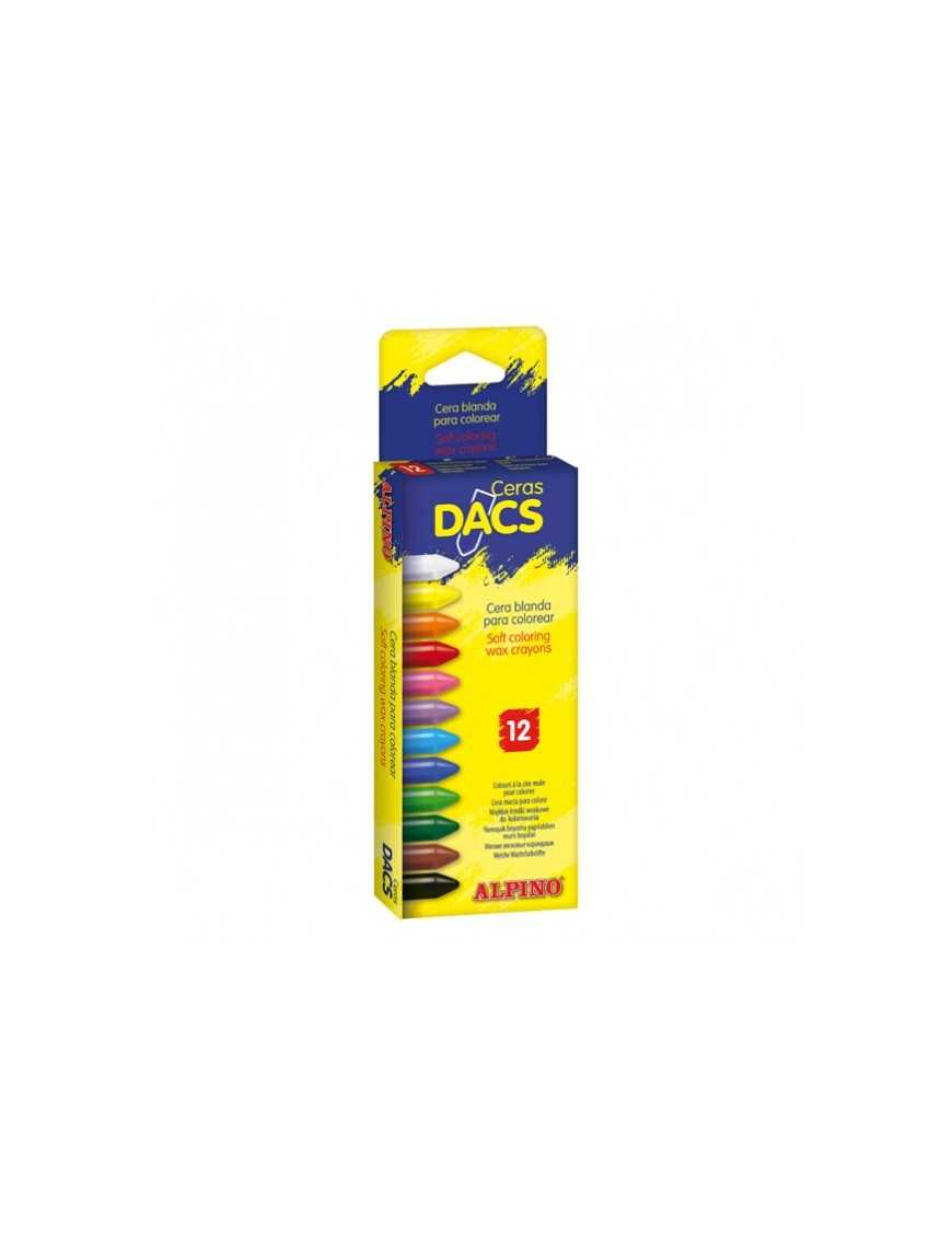 PINTURA CERA DACS CAJA 12