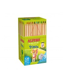 LAPICES COLORES TRIMAX 120 UDS