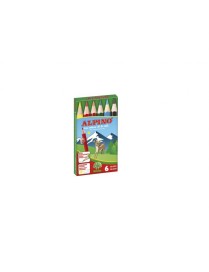 LAPICES DE COLOR ALPINO CORTO 6 UDS