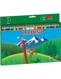 CAJA DE 30 PINTURAS ALPINO LARGO
