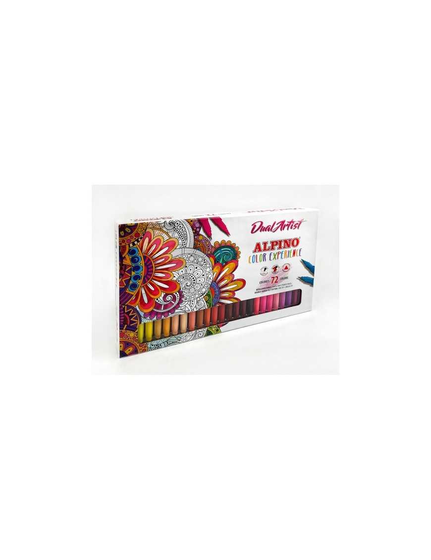 ROTULADOR ALPINO DUO 72 UDS. DUAL ARTIST AR000197
