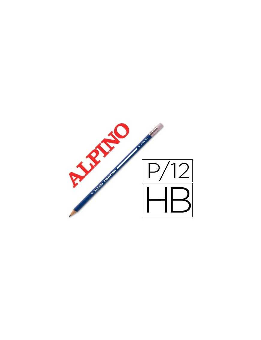 LAPIZ JUNIOR HB CON GOMA ALPINO C/12