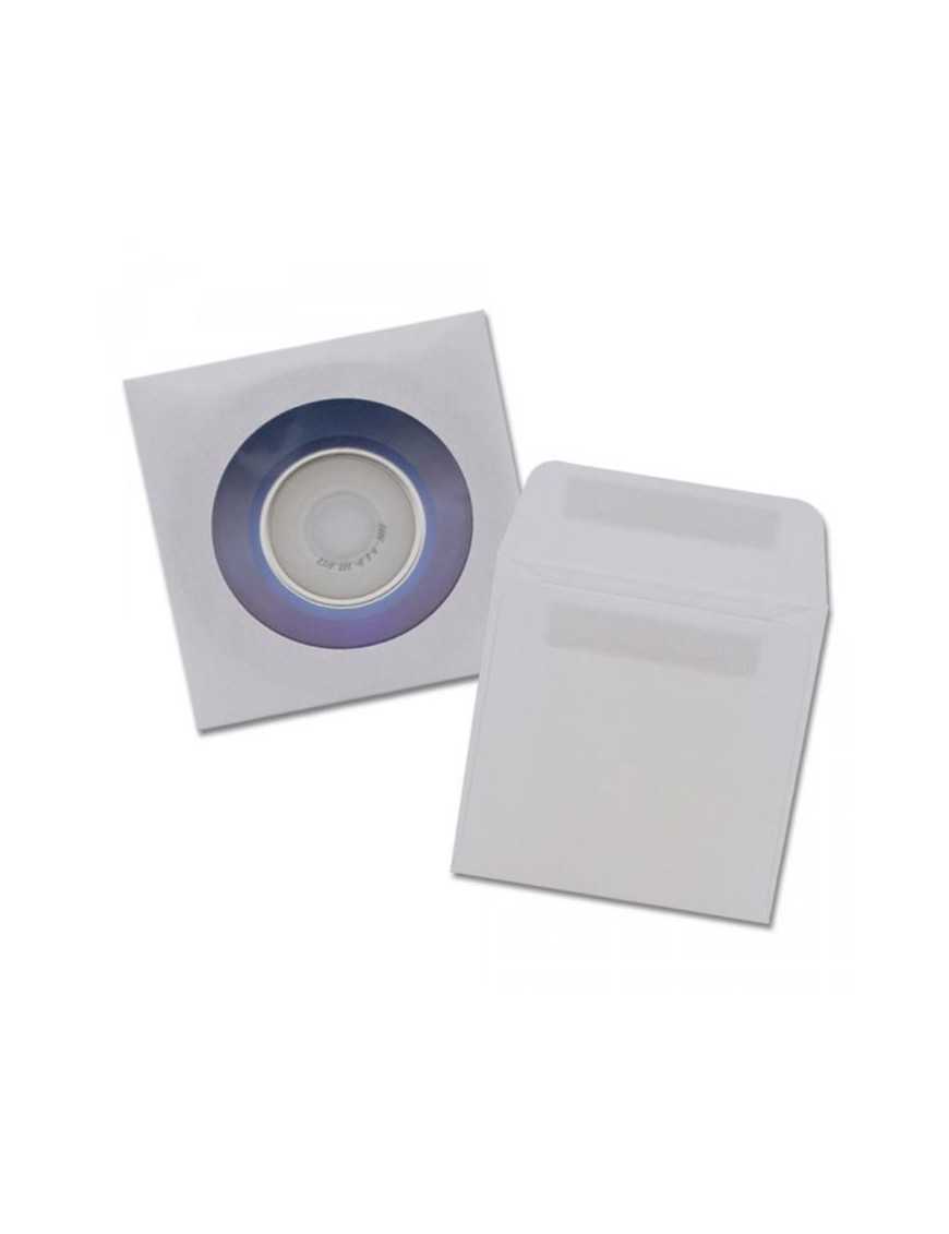 PAQUETE DE 50 SOBRES PARA CD BLANCOS