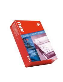 APLI 00005 ETIQUETA BLANCA CONTINUO DE 88.9X48.7