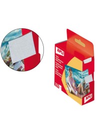 CAJA 250 TACKS AUTO ADHESIVO 12X16 DOBLE CARA APLI