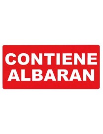 ROLLO DE 200 ETIQUETAS CONTIENE ALBARAN APLI 00295