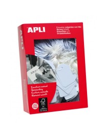 APLI 00384 BOLSA 1000 ETIQUETAS COLGANTES 9X24