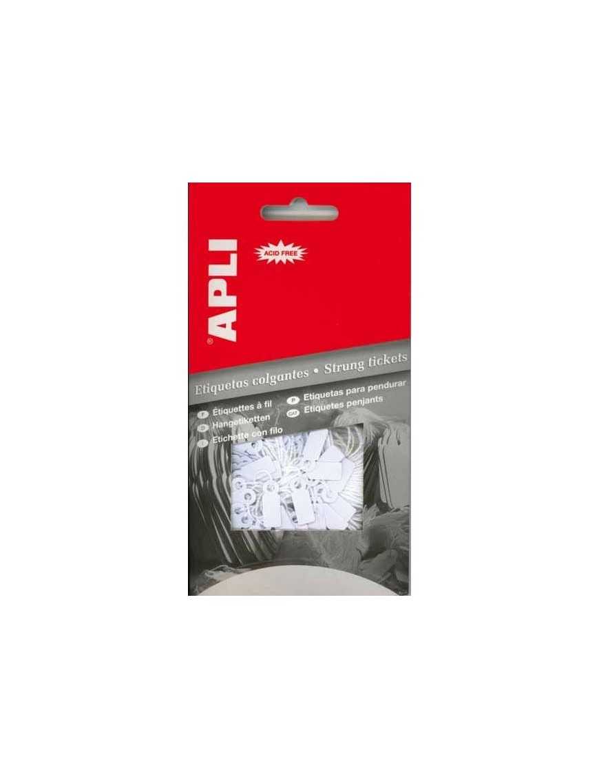 APLI BOLSA DE 1000 ETIQUETAS COLGANTES DE 11X29