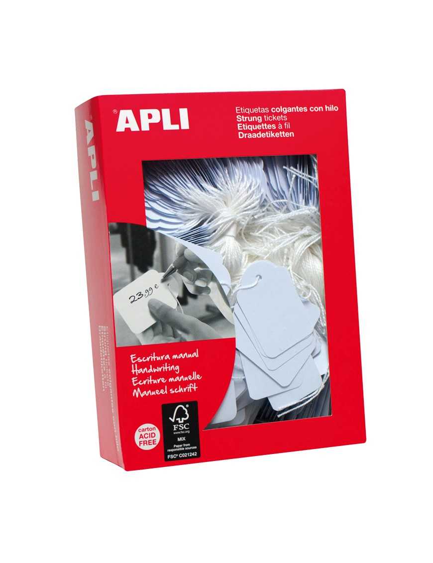 APLI CAJA 400 ETIQUETAS COLGANTES 45X65 PRECIOS