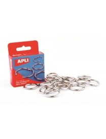 CAJA 20 ANILLAS METALICAS DE 32 MM. APLI
