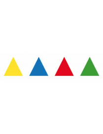 CAJA 200 HOJAS GOMETS TRIANGULARES 3 TAMAÑOS APLI