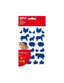 BOLSA 480 GOMETS CON ANIMALES SURTIDOS APLI