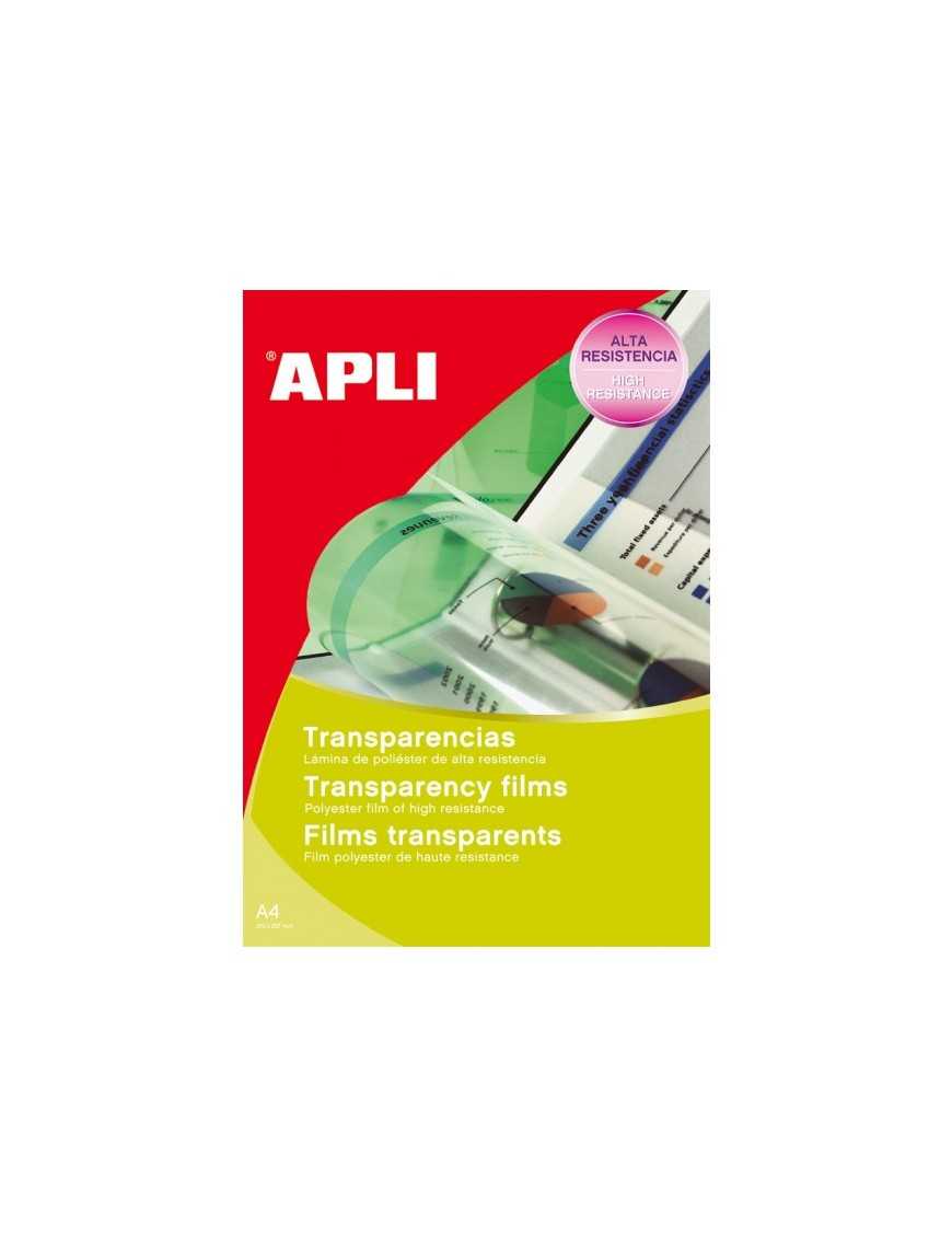 APLI 00859 CAJA 100 TRANSPARENCIAS FOTO-LASER