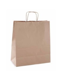 BOLSAS ASA KRAFT MARRON APLI 24X11X31