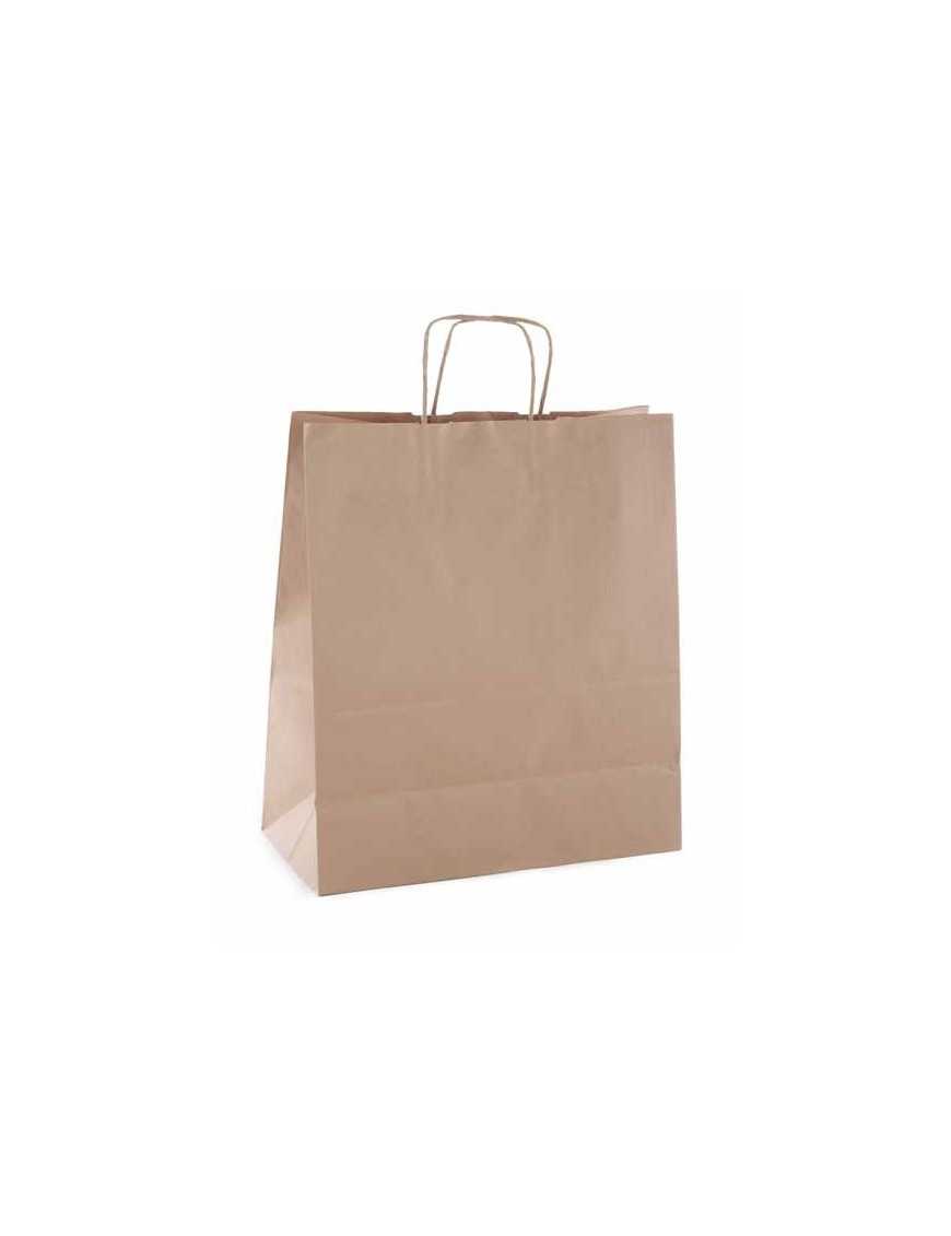 BOLSAS ASA KRAFT MARRON APLI 24X11X31