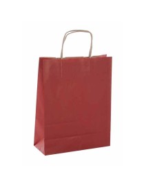 BOLSAS ASA KRAFT ROJA 24X11X31 APLI
