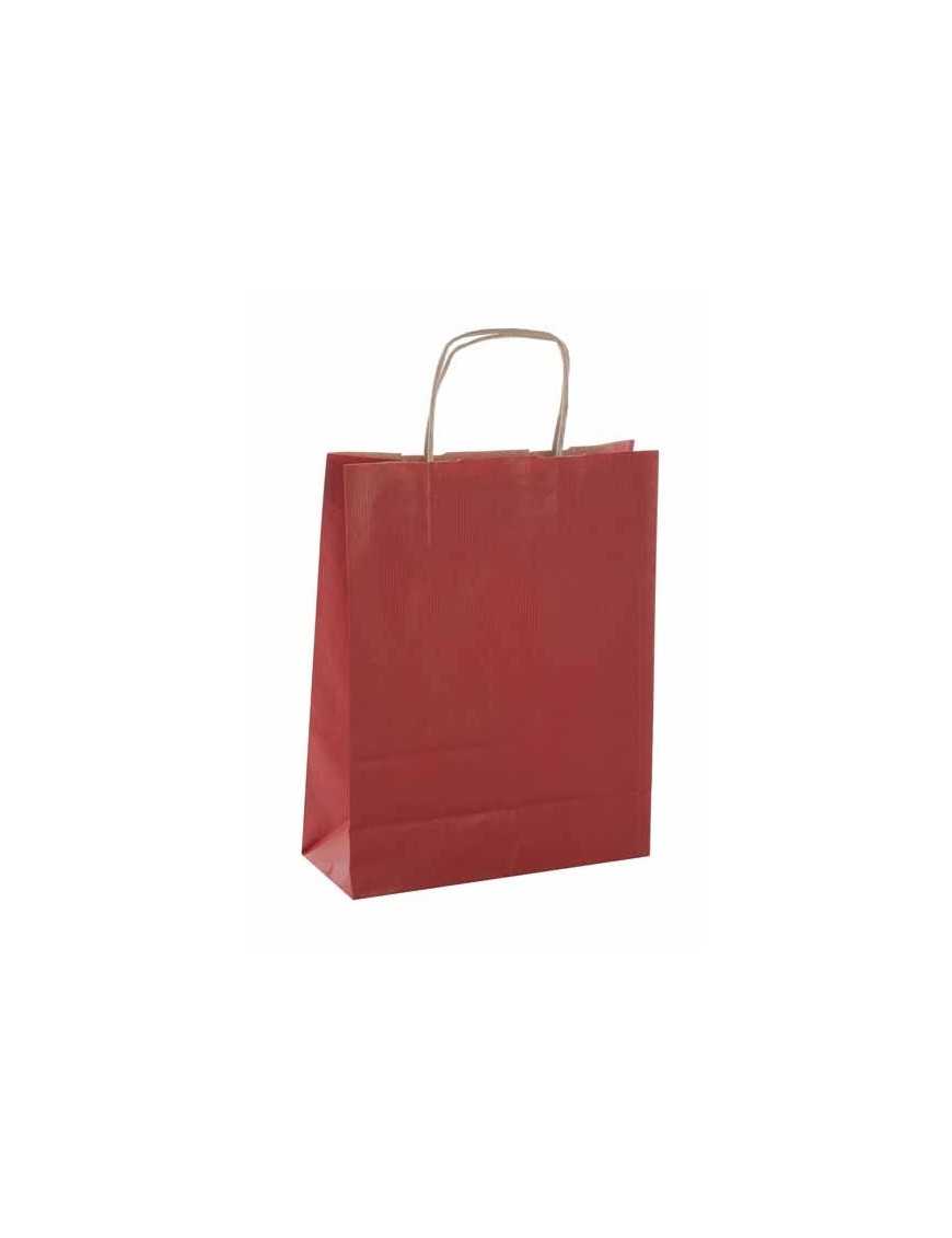 BOLSAS ASA KRAFT ROJA 24X11X31 APLI