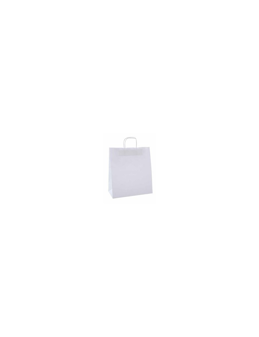 BOLSAS ASA KRAFT BLANCO APLI 24X11X31