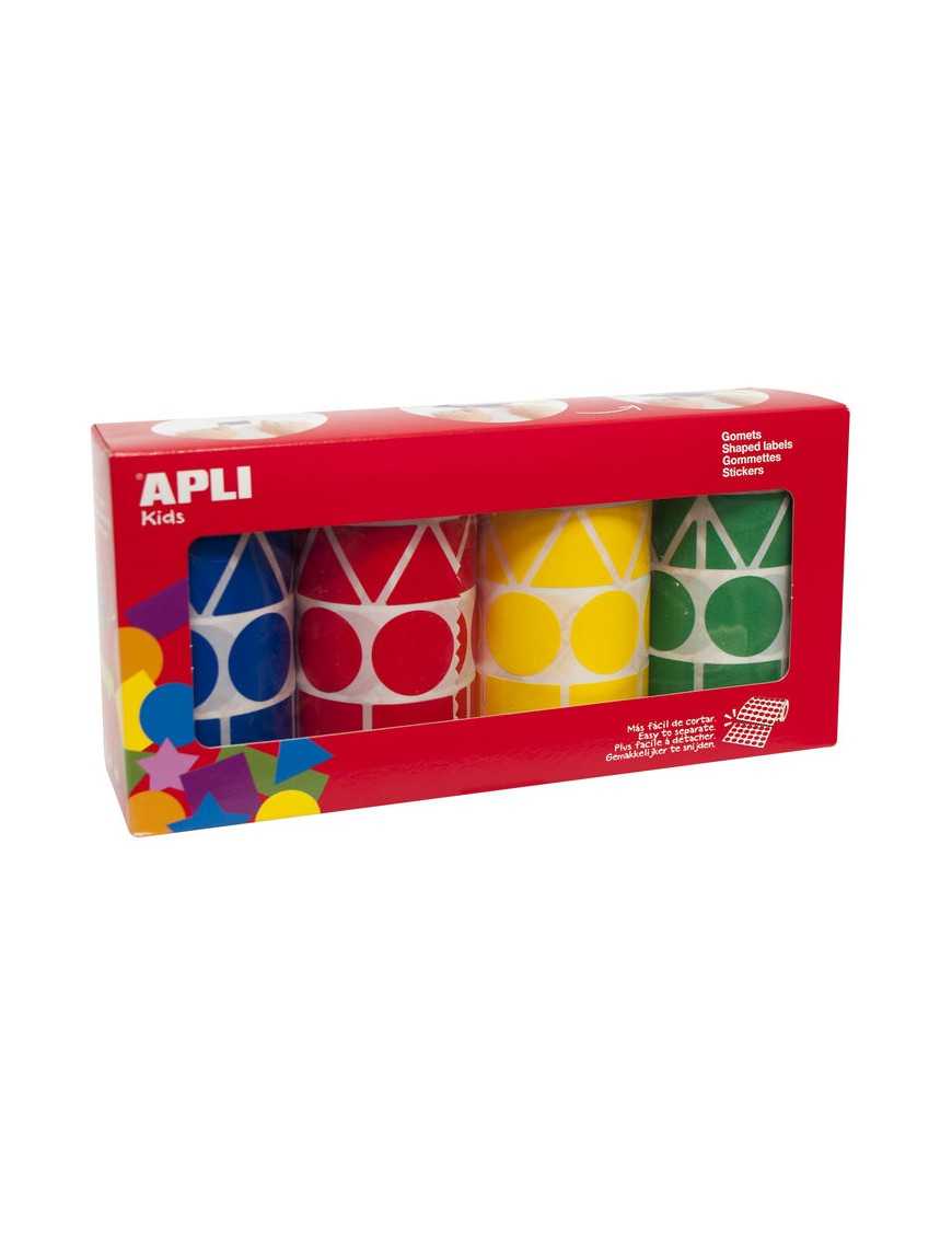 PACK GOMETS XL SURTIDO COLOR Y FORMA APLI.