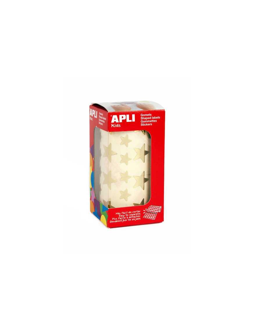 ROLLO GOMETS ESTRELLAS COLOR ORO APLI.