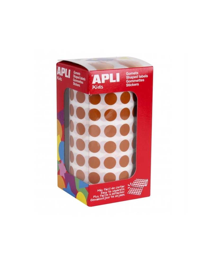 ROLLO GOMETS FORMA REDONDA MARRON 10.5 MM APLI