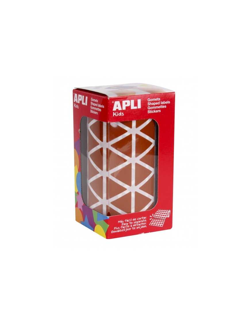 ROLLO GOMETS TRIANGULAR 20 MM. MARRON APLI