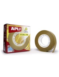 CINTA DOBLE CARA 15MM X 10M. APLI 11505
