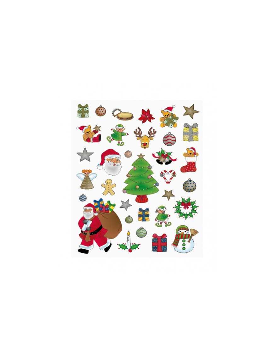 BOLSA 3 HOJAS GOMETS TEMATICOS NAVIDAD APLI
