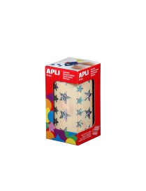 ROLLO GOMETS ESTRELLAS HOLOGRAFICAS APLI. 946025