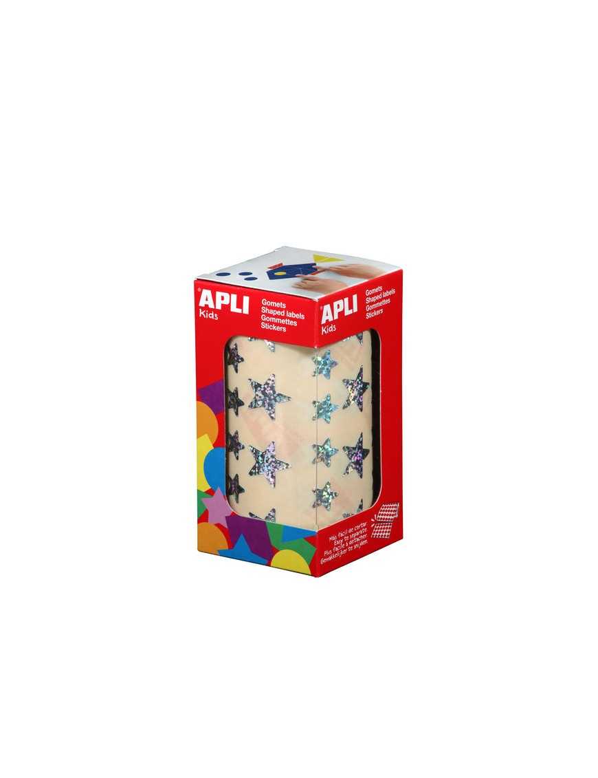 ROLLO GOMETS ESTRELLAS HOLOGRAFICAS APLI. 946025