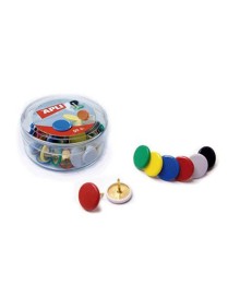 CHINCHETAS COLORES SURTIDOS 50UDS APLI