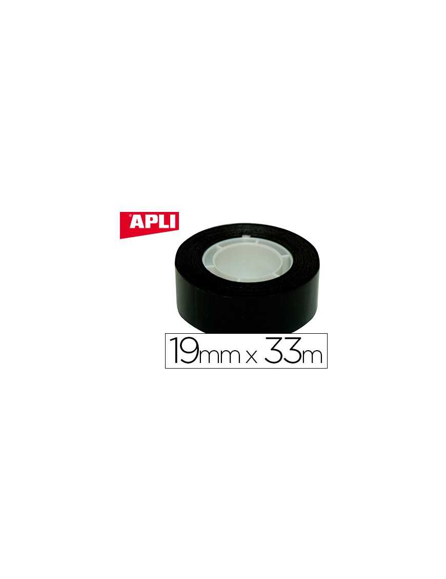 CINTA ADHESIVA 33X19 NEGRO APLI