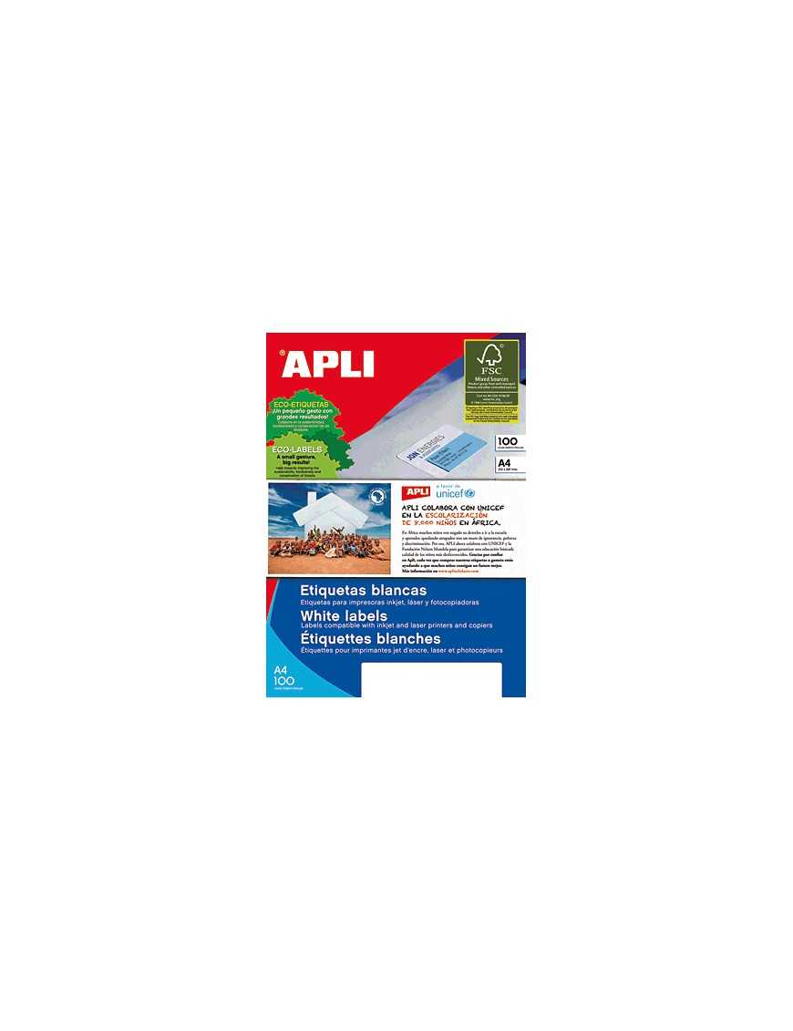 ETIQUETA APLI 1271 70X30 100 H (2700 E) 002124