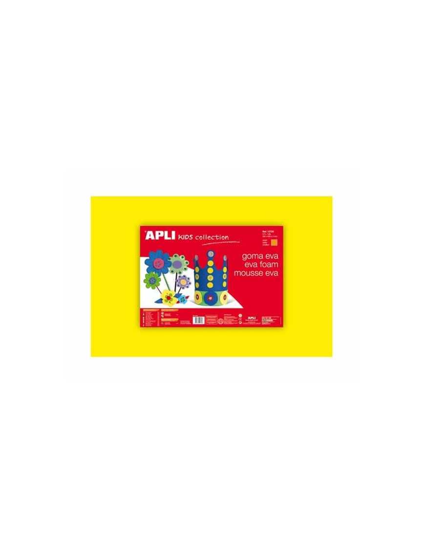 GOMA EVA AMARILLO APLI KIDS 60X40