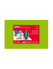 GOMA EVA VERDE CLARO APLI KIDS 60X40