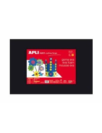 GOMA EVA NEGRA APLI KIDS 60X40