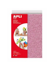 GOMA EVA A4 PURPURINA SURTIDO 4 COLORES