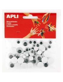 APLI BOLSA CON 100 OJOS RED. SURTIDOS