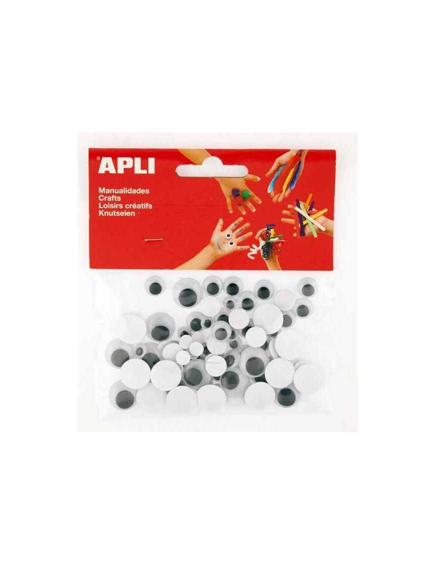 APLI BOLSA CON 100 OJOS RED. SURTIDOS